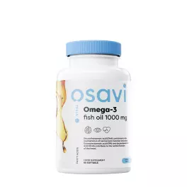   Osavi Omega-3 rybí olej - 1000 mg - citrónová príchuť (60 Mäkká kapsula)