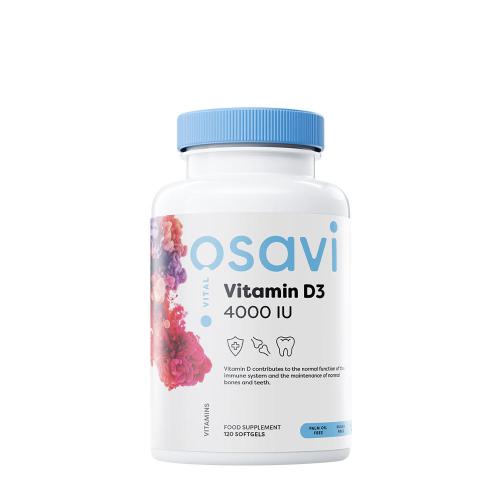 Osavi Vitamín D3 4000 IU (120 Mäkká kapsula)