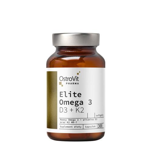 OstroVit Pharma Elite Omega 3 D3 + K2 (30 Kapsula)