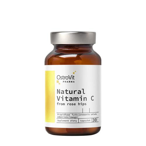 OstroVit Pharma Prírodný vitamín C z šípok  (30 Kapsula)