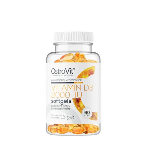 OstroVit Vitamin D3 2000 IU  (60 Mäkká kapsula)