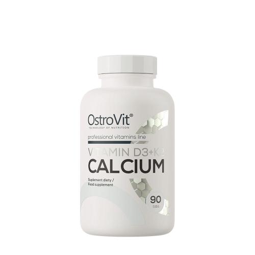 OstroVit Vitamín D3 + K2 + vápnik  (90 Tableta)