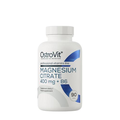 OstroVit Citrát horčíka 400 mg + B6 - Magnesium Citrate 400 mg + B6 (90 Tableta)
