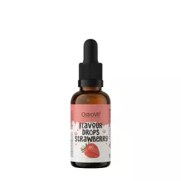   OstroVit Kvapky s príchuťou - Flavour Drops (30 ml, Jahoda)