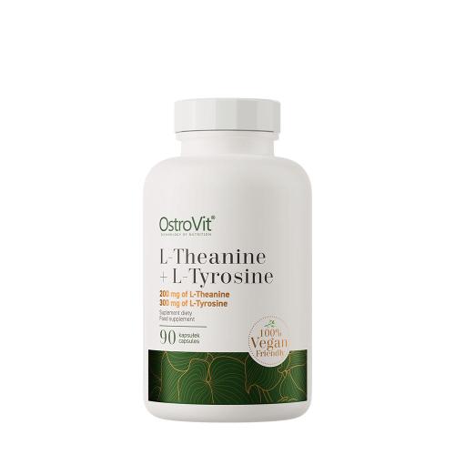 OstroVit L-Teanín + L-Tyrozín VEGAN - L-Theanine + L-Tyrosine VEGAN (90 Kapsula)