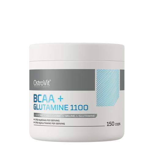 OstroVit BCAA + glutamín 5500 MG - BCAA + Glutamine 5500 MG (150 Kapsula)