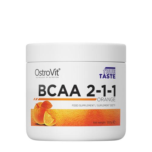 OstroVit BCAA 2-1-1 - BCAA 2-1-1 (200 g, Pomaranč)