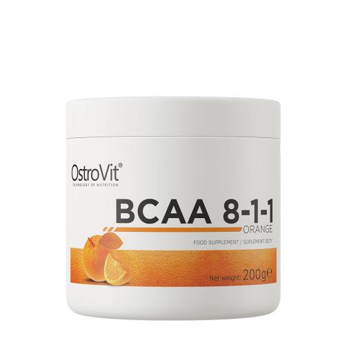 OstroVit BCAA 8-1-1 - BCAA 8-1-1 (200 g, Pomaranč)