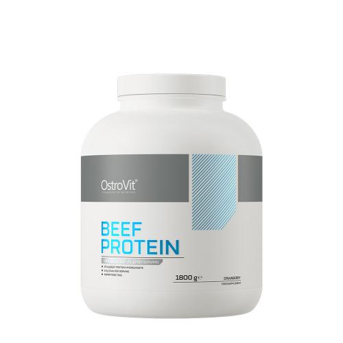 OstroVit Hovädzí proteín - Beef Protein (1800 g, Jahoda)