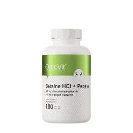   OstroVit Betaín HCL + pepsín - Betaine HCL + Pepsin (100 Kapsula)