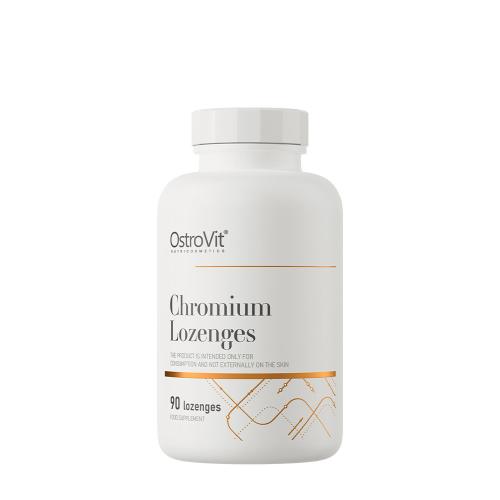 OstroVit Chrómové pastilky - Chromium Lozenges (90 Cucavá tableta, Multifruit)