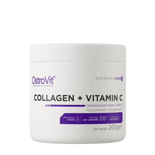 OstroVit Kolagén + vitamín C - Collagen + Vitamin C (200 g, Prírodné)