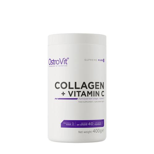 OstroVit Kolagén + vitamín C - Collagen + Vitamin C (400 g, Prírodné)