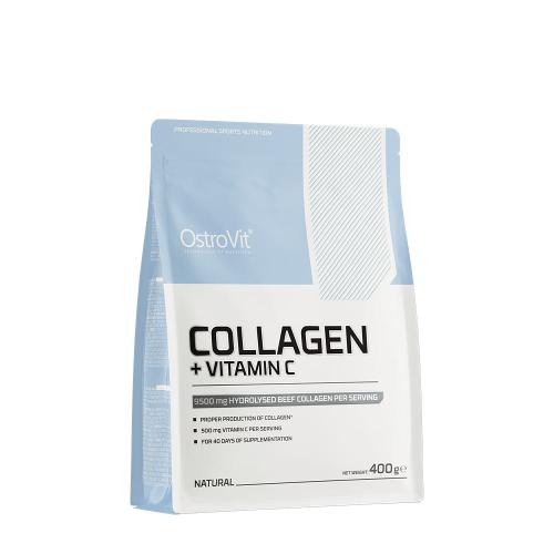 OstroVit Kolagén + vitamín C - Collagen + Vitamin C (400 g, Prírodné)