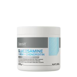   OstroVit Glukosamín + MSM + chondroitín v prášku - Glucosamine + MSM + Chondroitin Powder (150 g, Prírodné)