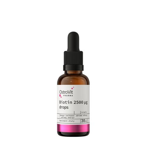 OstroVit Pharma Biotin 2500 mcg kvapky (30 ml)