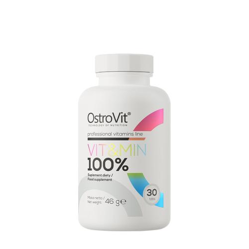 OstroVit 100% VIT&MIN - 100% VIT&MIN (30 Tableta)