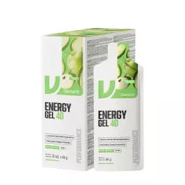 OstroVit Energy Gel 40 (12 x 66 g, Zelené jablko)