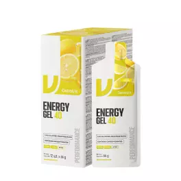 OstroVit Energy Gel 40 (12 x 66 g, Citrón)