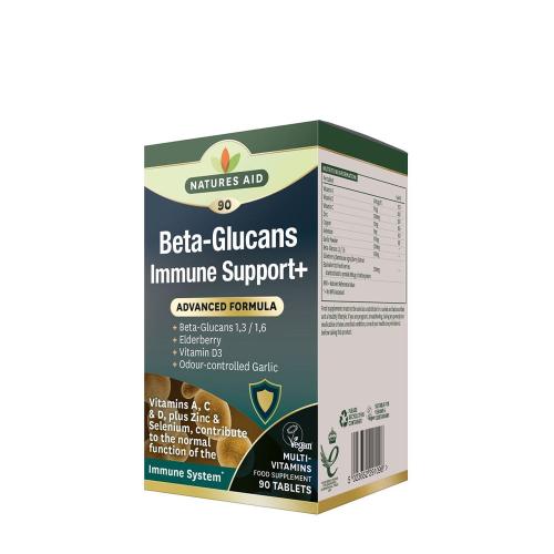 Natures Aid Beta-glukany Podpora imunity+  (90 Tableta)