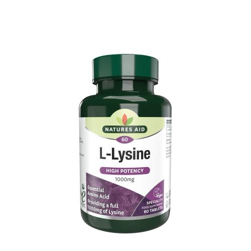 Natures Aid L-Lyzín 1000 mg  (60 Tableta)