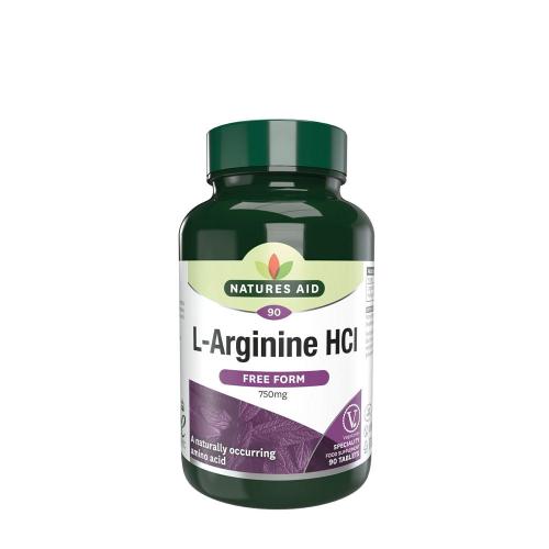 Natures Aid L-arginín HCl  (90 Tableta)