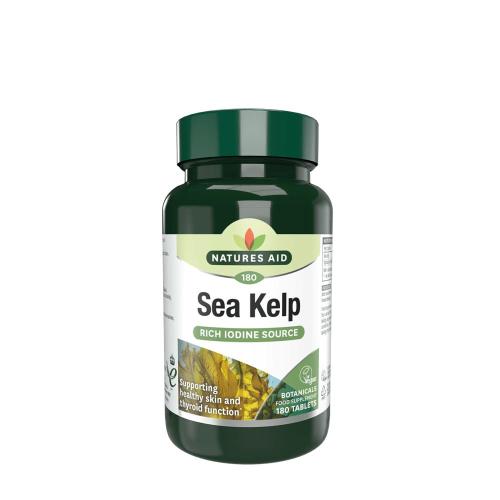 Natures Aid Morské riasy - Sea Kelp (180 Tableta)