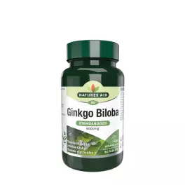   Natures Aid Ginkgo Biloba štandardizovaný 120 mg (90 Tableta)