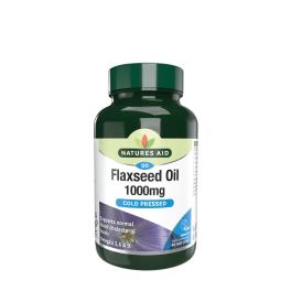 Natures Aid Ľanový olej 1000 mg  (90 Mäkká kapsula)