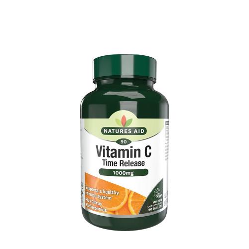 Natures Aid Vitamín C 1000 mg s časovým uvoľňovaním - Vitamin C 1000mg Time Release (90 Tableta)