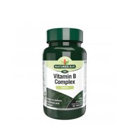   Natures Aid Komplex vitamínov B - Vitamin B Complex (90 Tableta)