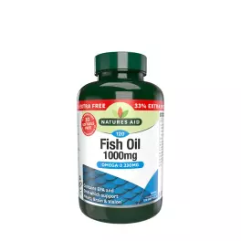   Natures Aid Rybí olej 1000 mg - Fish Oil 1000mg (120 Mäkká kapsula)