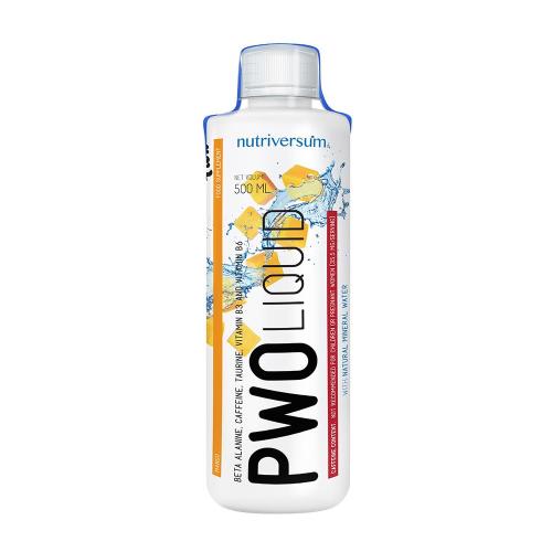 Nutriversum PWO Liquid - FLOW (500 ml, Mango)