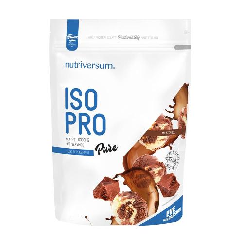 Nutriversum ISO PRO - PURE  (1000 g, Čokoládové mlieko)