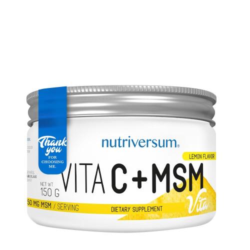Nutriversum C+MSM - VITA  (150 g, Citrón)