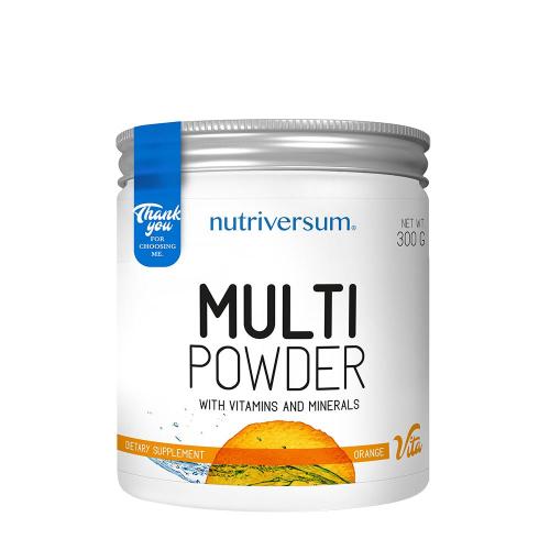 Nutriversum Multi Powder - VITA  (300 g, Pomaranč)