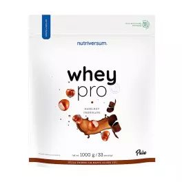   Nutriversum Whey Pro  (1000 g, Čokoláda a lieskové oriešky)