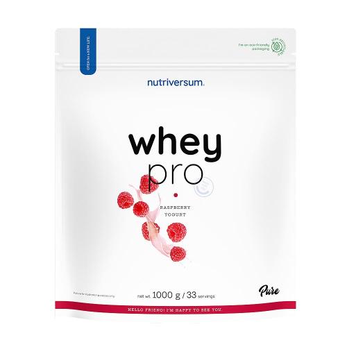 Nutriversum Whey Pro  (1000 g, Malinový jogurt)