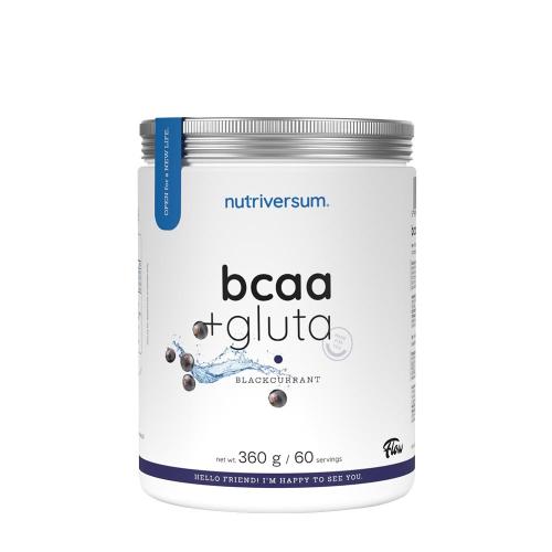 Nutriversum BCAA + GLUTA   (360 g, Čierne ríbezle)