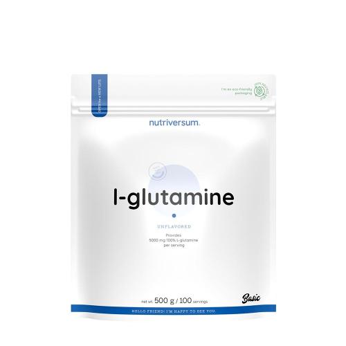 Nutriversum 100% L-glutamín (500 g, Bez príchute)