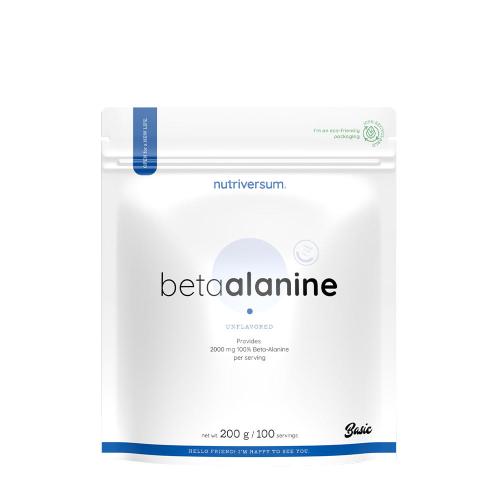 Nutriversum Beta alanín - Beta Alanine (200 g, Bez príchute)