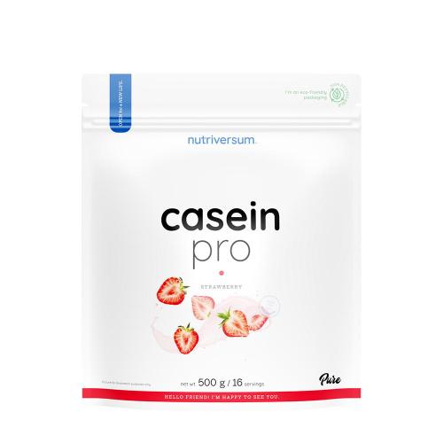 Nutriversum Kazeín Pro - Casein Pro (500 g, Jahoda)