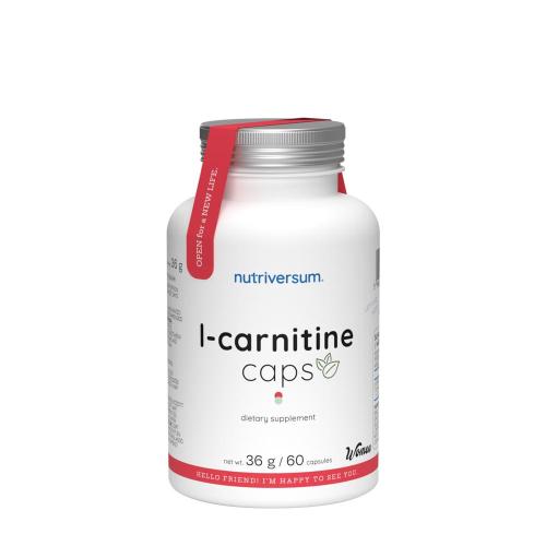 Nutriversum L-Karnitín kapsle  - L-Carnitine caps  (60 Kapsula)