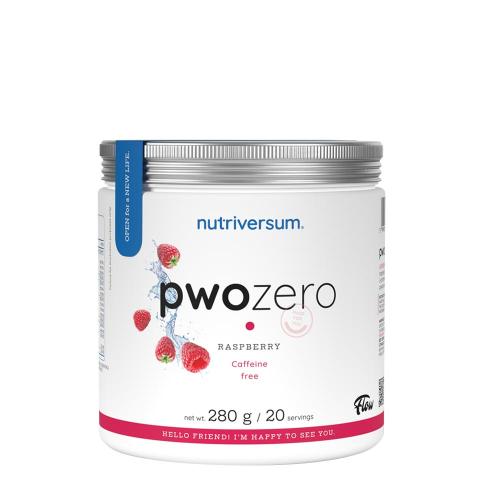 Nutriversum PWO Zero Caffeine - PWO Zero Caffeine (280 g, Malina)