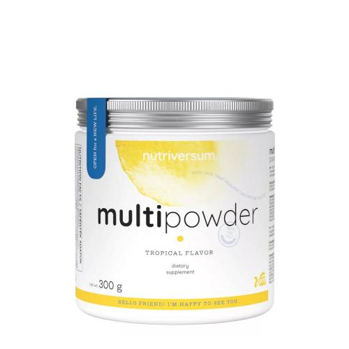 Nutriversum Viacnásobný prášok - Multi Powder (300 g, Tropické)