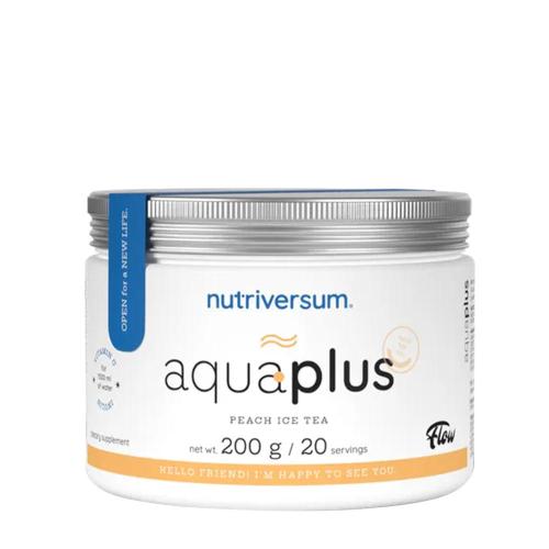 Nutriversum Aqua Plus - FLOW - Aqua Plus - FLOW (200 g, Broskyňový ľadový čaj)
