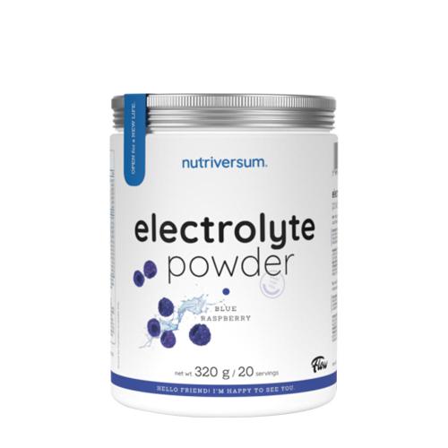 Nutriversum Elektrolytový prášok - FLOW - Electrolyte Powder - FLOW (320 g, Čierna malina)