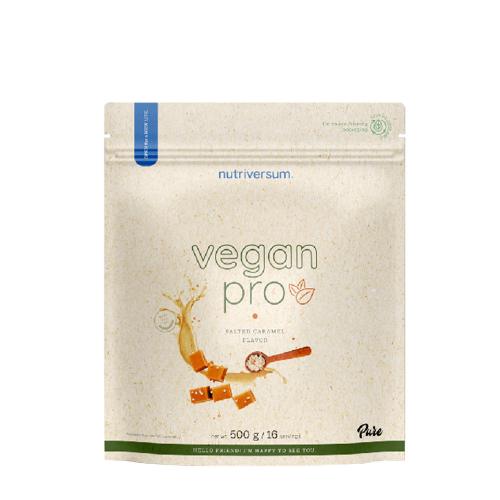 Nutriversum Vegan Pro - PURE - Vegan Pro - PURE (500 g, Slaný karamel)