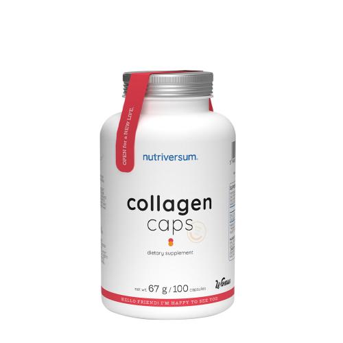 Nutriversum Kolagénové čiapky - ŽENY - Collagen Caps - WOMEN (100 Kapsula)
