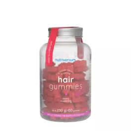   Nutriversum Gumičky na vlasy - ŽENY  - Hair Gummies - WOMEN  (60 Gumový cukor, Lesné ovocie)